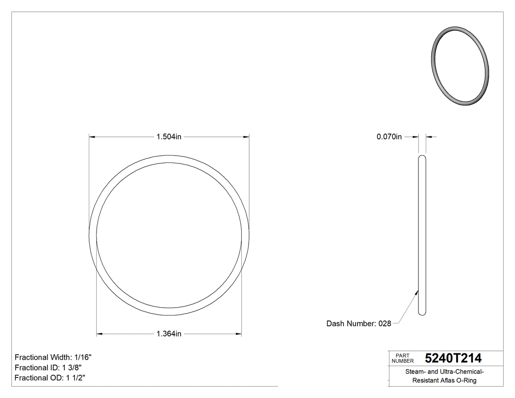 Technical drawing - 5240T214